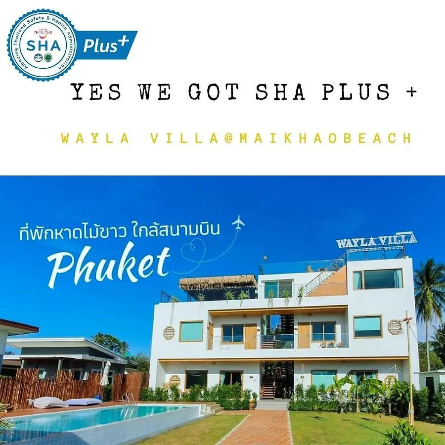 Wayla Villa@Maikhaobeach Mai Khao 0*,  Tailandia