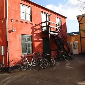 Charming Red Courtyard , Kopenhagen Dänemark